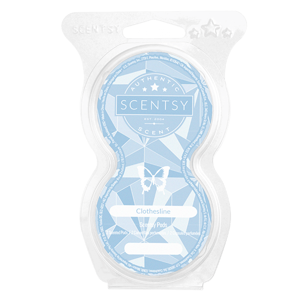 Clothesline Scentsy Pods Twin Pak