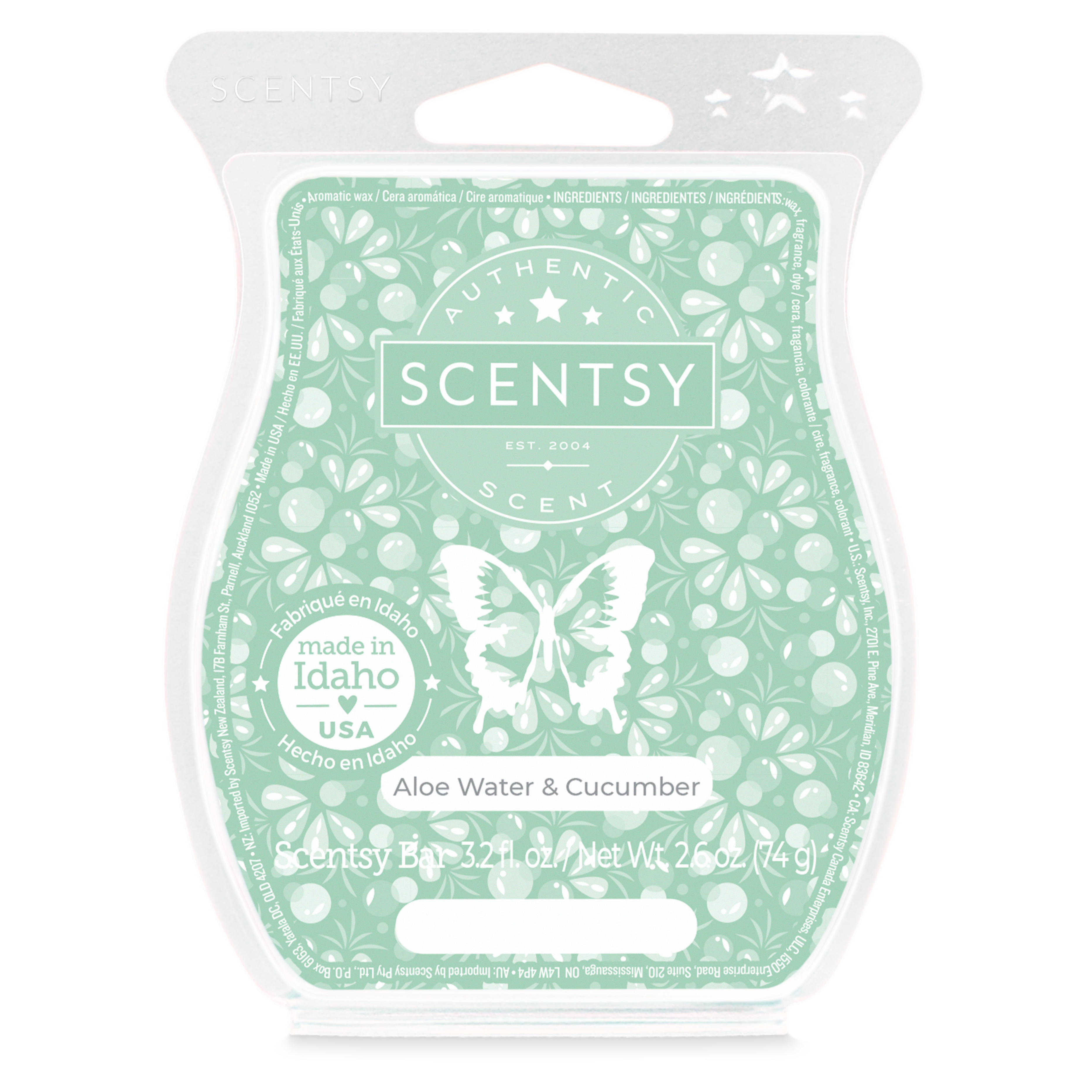Aloe Water & Cucumber Scentsy Bar