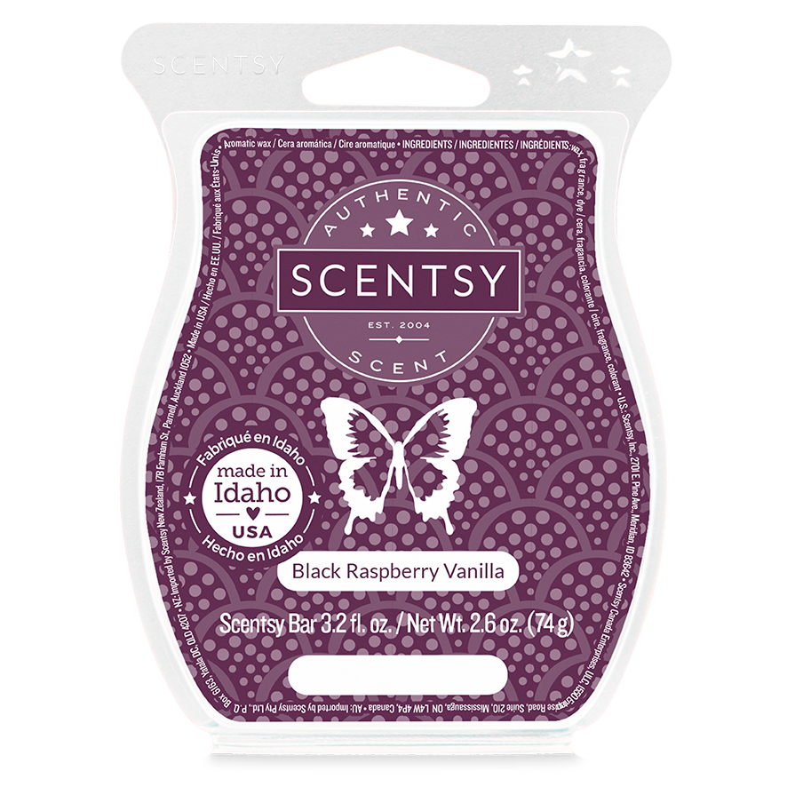 Black Raspberry Vanilla Scentsy Bar