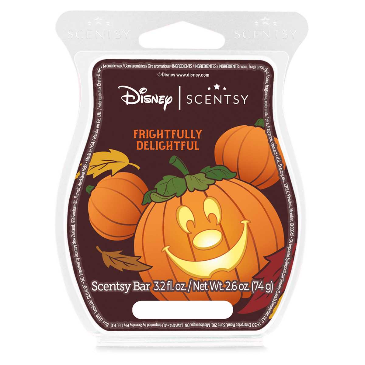 Disney Frightfully Delightful Scentsy Bar
