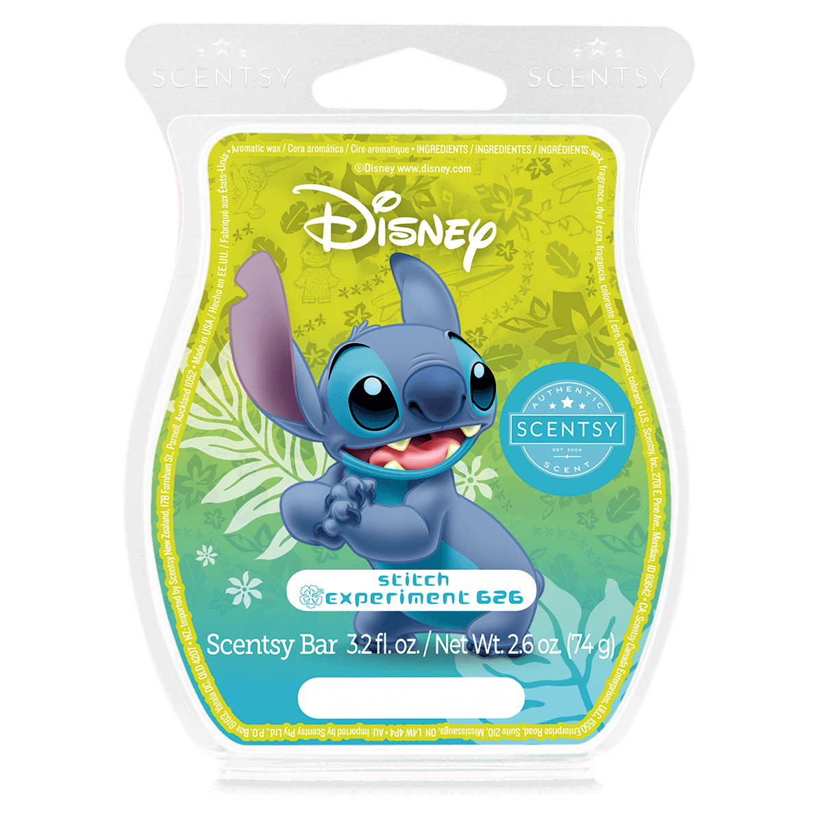 Disney Stitch 626 Scentsy Bar