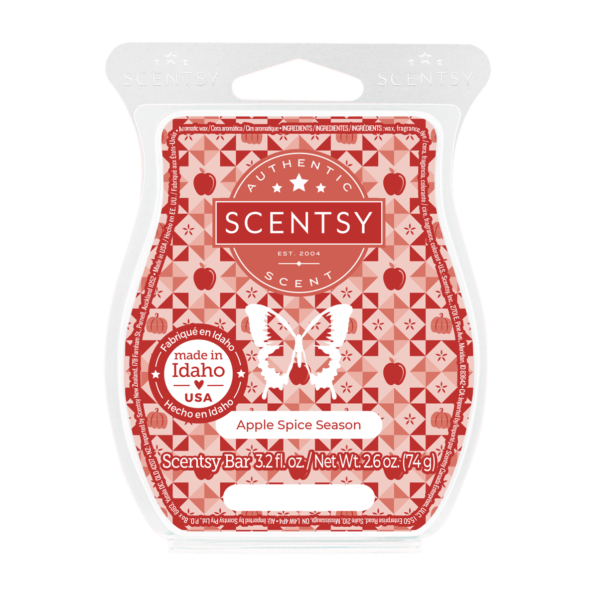 Apple Spice Season Scentsy Bar