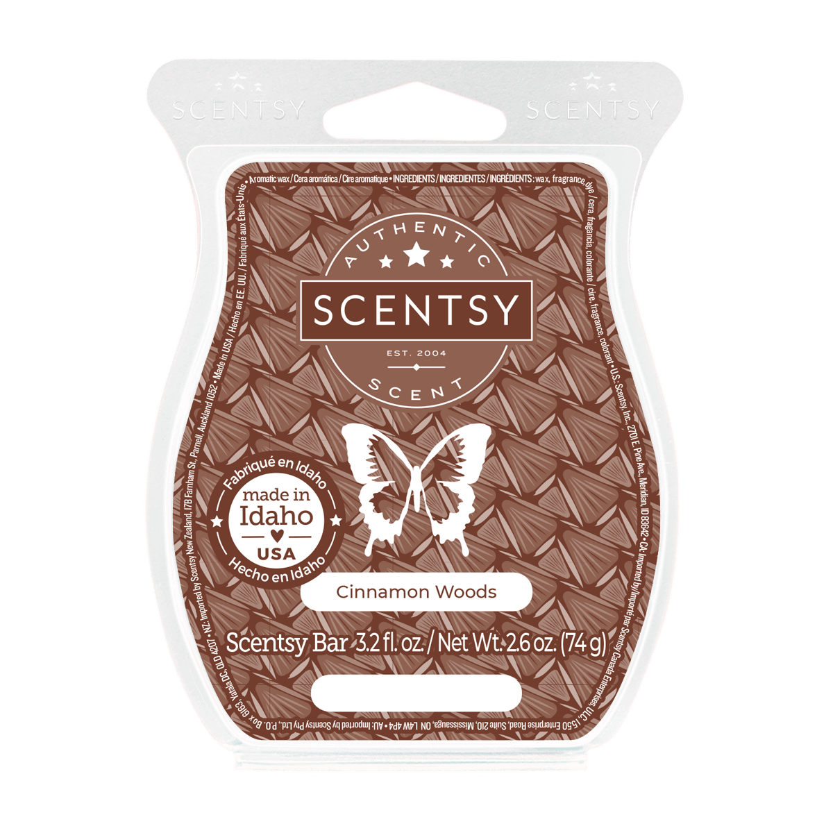 Cinnamon Woods Scentsy Bar