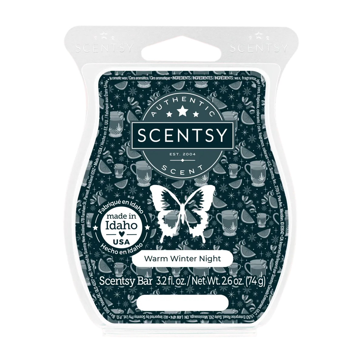 Warm Winter Night Scentsy Bar